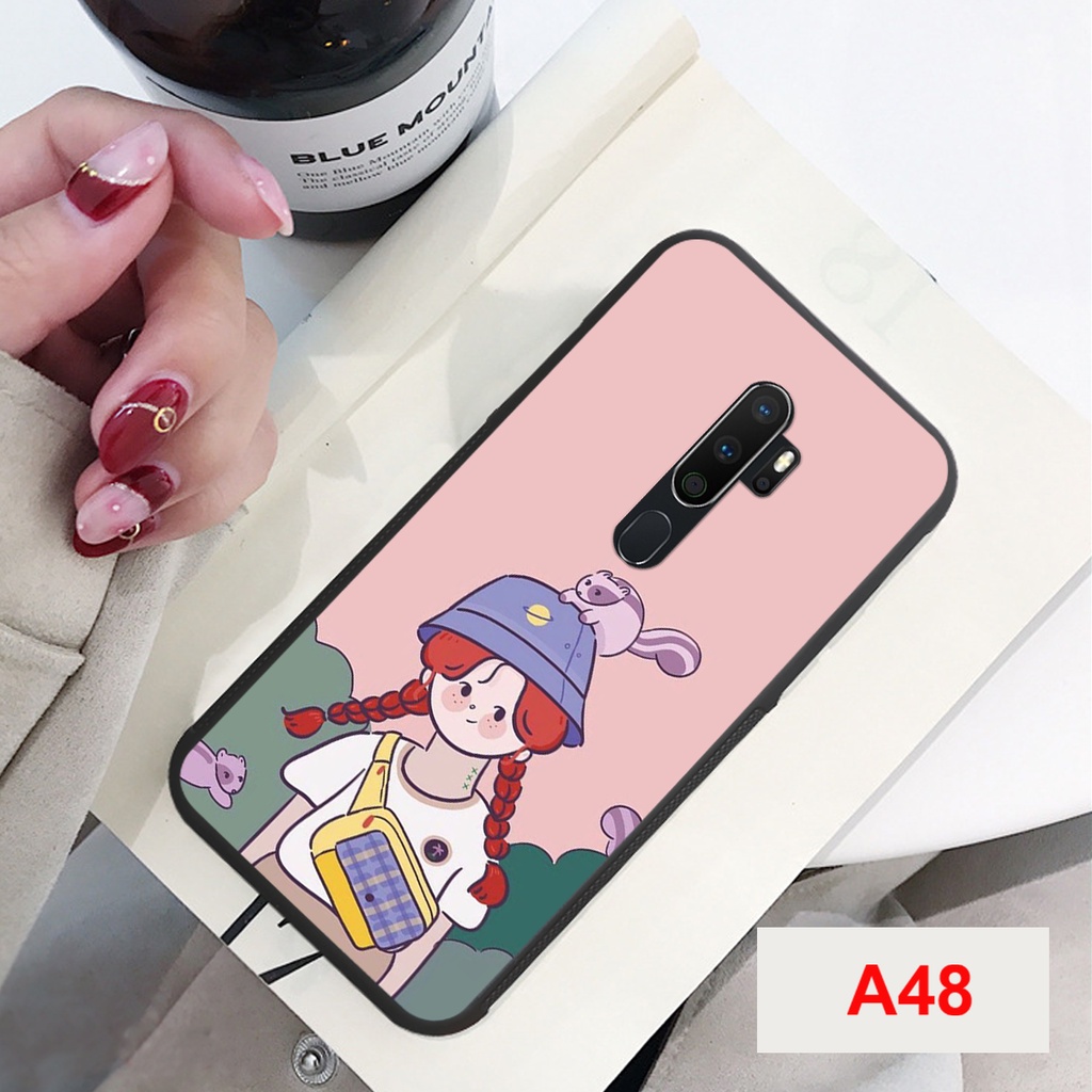 [FREESHIP] ỐP LƯNG OPPO A5 2020-OPPO A9 2020 IN HÌNH CÔ GÁI TÓC DÀI SIÊU ĐÁNG YÊU