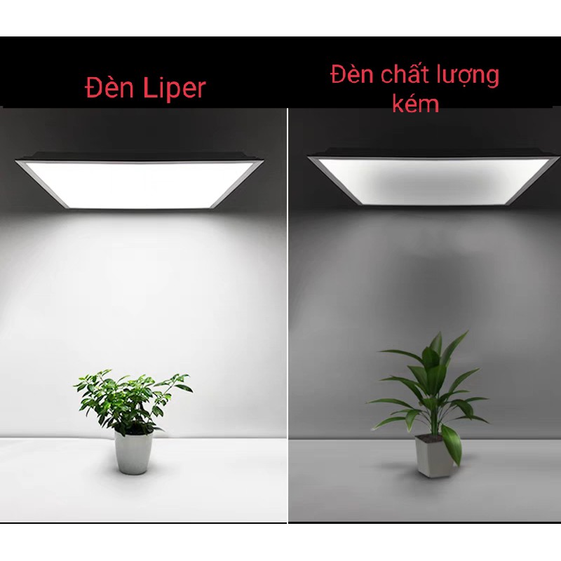 [CHÍNH HÃNG] Đèn Led Panel cao cấp 600x600mm siêu sáng 40W lắp âm trần Liper tiêu chuẩn Châu Âu