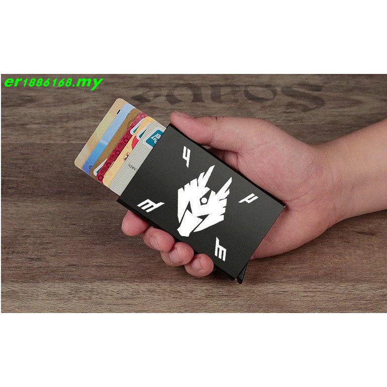 Hộp Đựng Thẻ Siêu Mỏng Tự Động Siêu Mỏng Hình Kamen Rider Dragon Knight King bìa thẻ thẻ bao