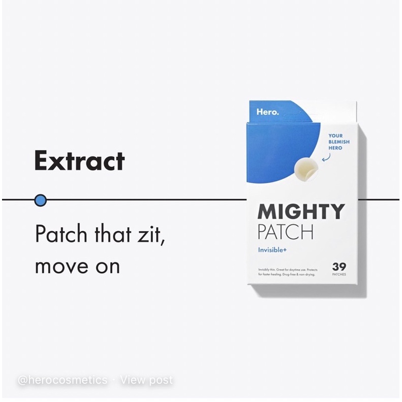 Dán mụn Hero Mighty Patch