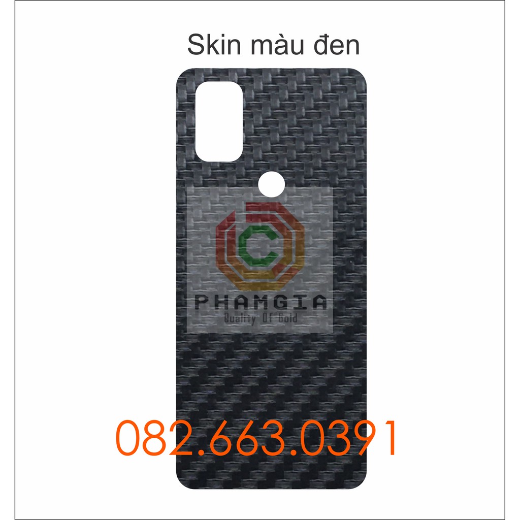 Miếng dán mặt lưng skin carbon Oneplus Nord N10