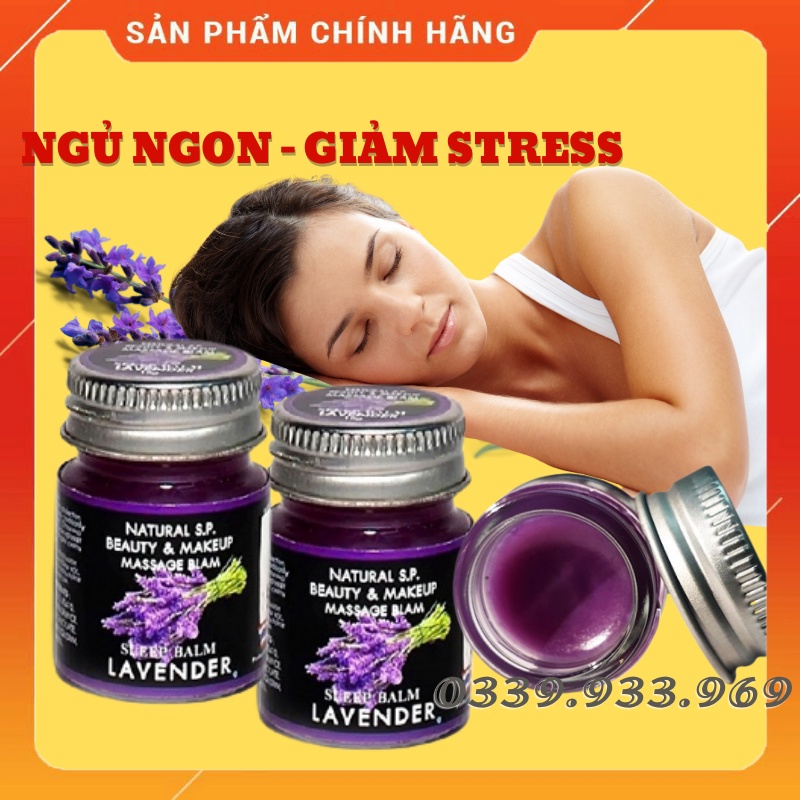 Dầu Cù Là Lavender Thái Lan - Dầu Cù Là Ngủ Ngon Giảm Stress Sleep Balm