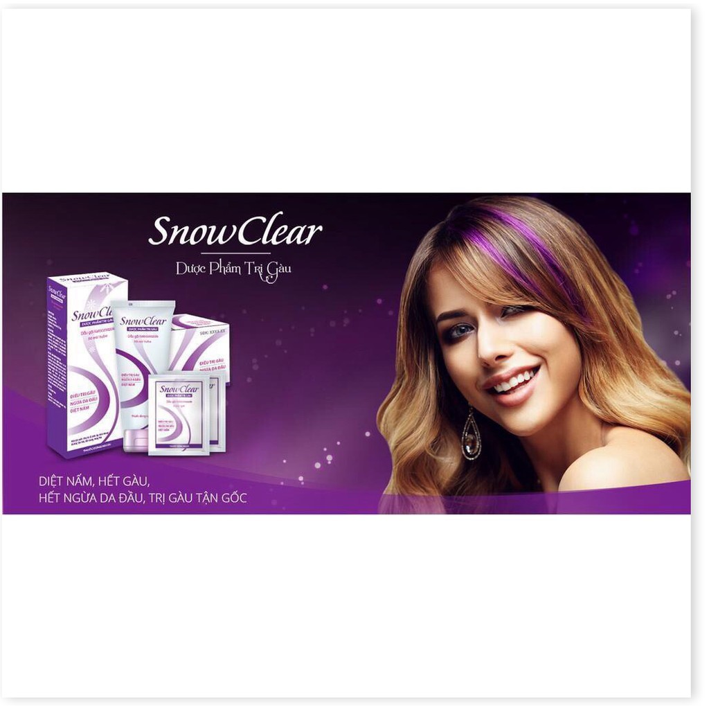 DẦU GỘI HẾT GÀU SNOW CLEAR