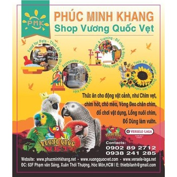 Xích chân và ổ khoá chuyên dụng cho vẹt Macaw và cockatoo