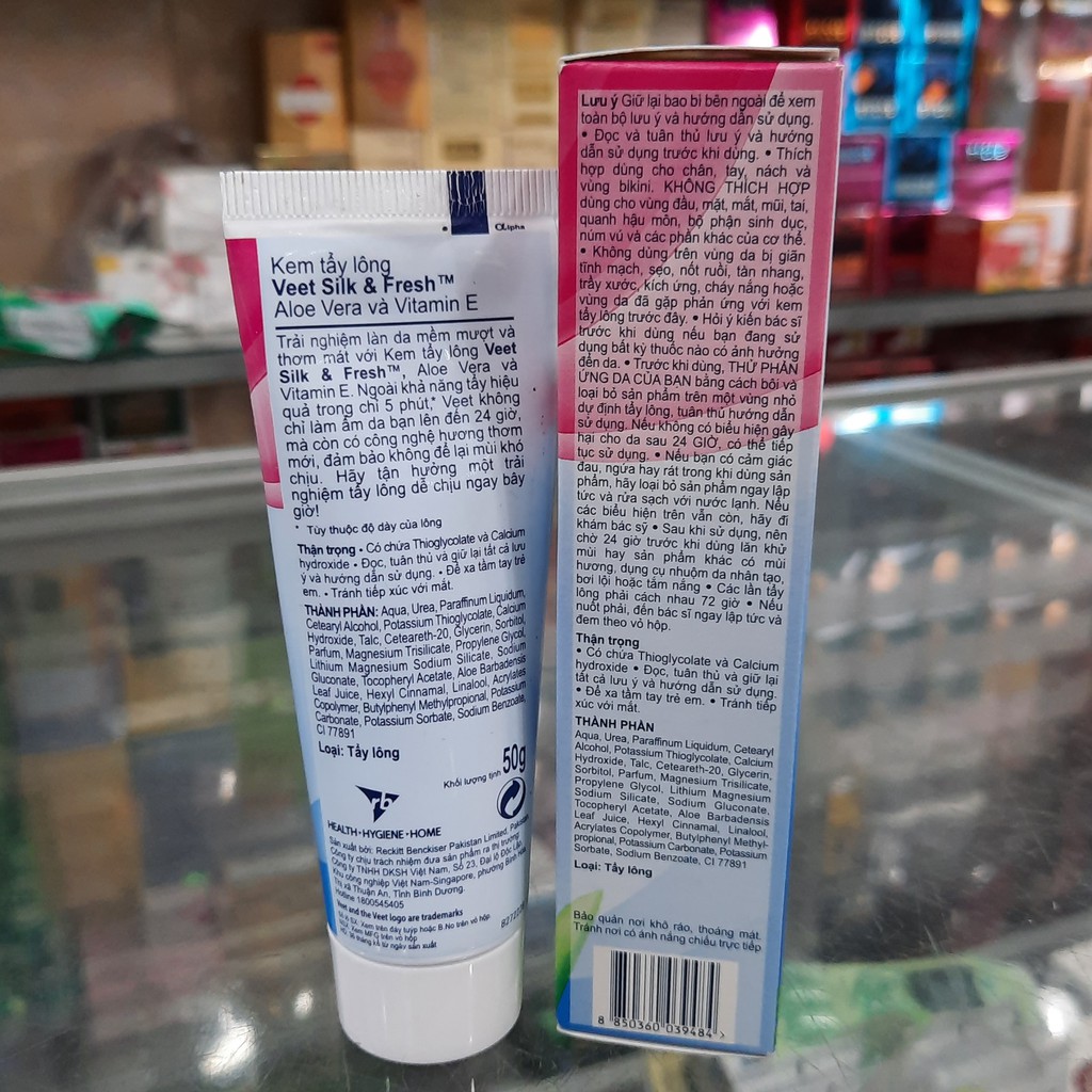 Kem tẩy lông Veet dành cho da nhạy cảm 50g