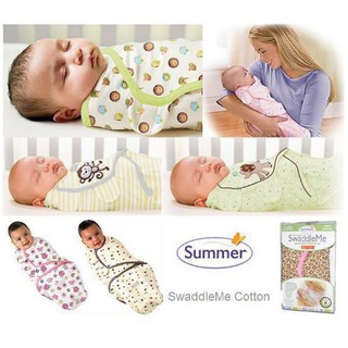 Khăn Quấn Ủ Kén Swaddleme-Summer Cao Cấp Cho Bé Sơ Sinh