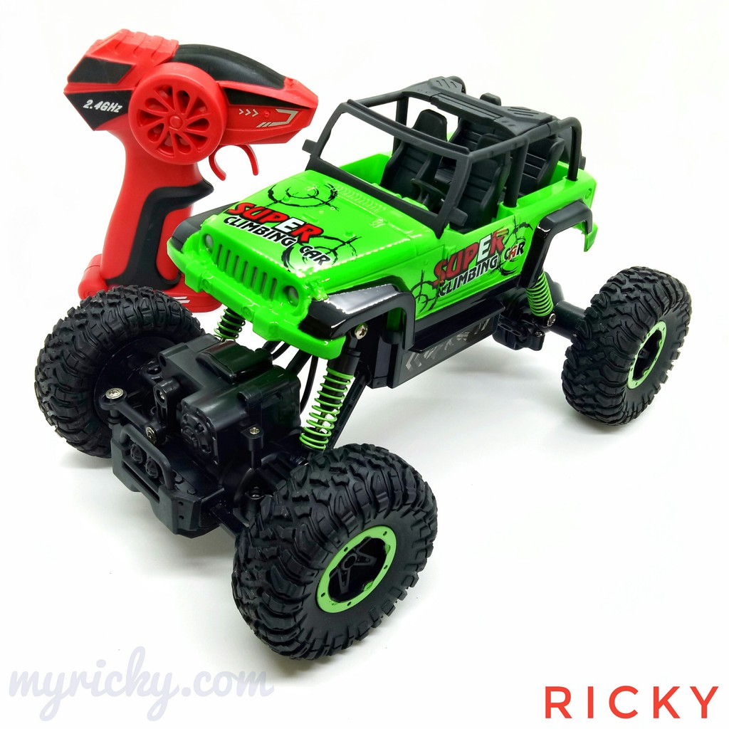 Xe địa hình điều khiển 2 cầu pin Sạc Super Climbing Car