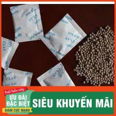 Bịch 0,5kg hạt chống ẩm thực phẩm Clay loại 10 gram bảo quản thực phẩm các loại, chông ẩm mốc hàng hóa