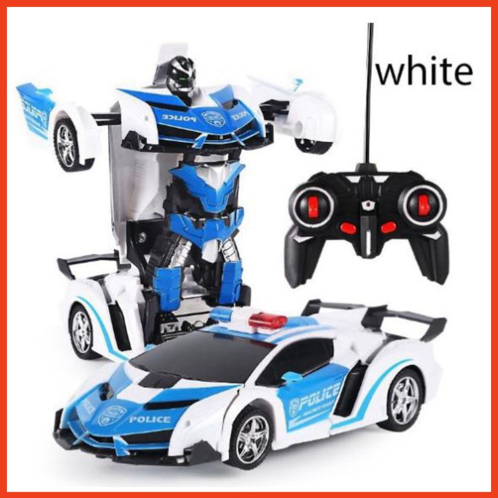 Giá Sốc Stoy Xe Điều khiển từ xa autobots RC robot lamborgini Police biến đổi hình dạng RC drift RC onroad