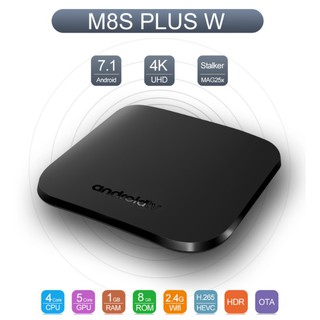 Android TV box 4K Quad Core 64bit Android 7.1