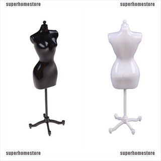 [superhomestore]Fashion Doll Display Holder Dress Clothes Mannequin Model Stand For Doll