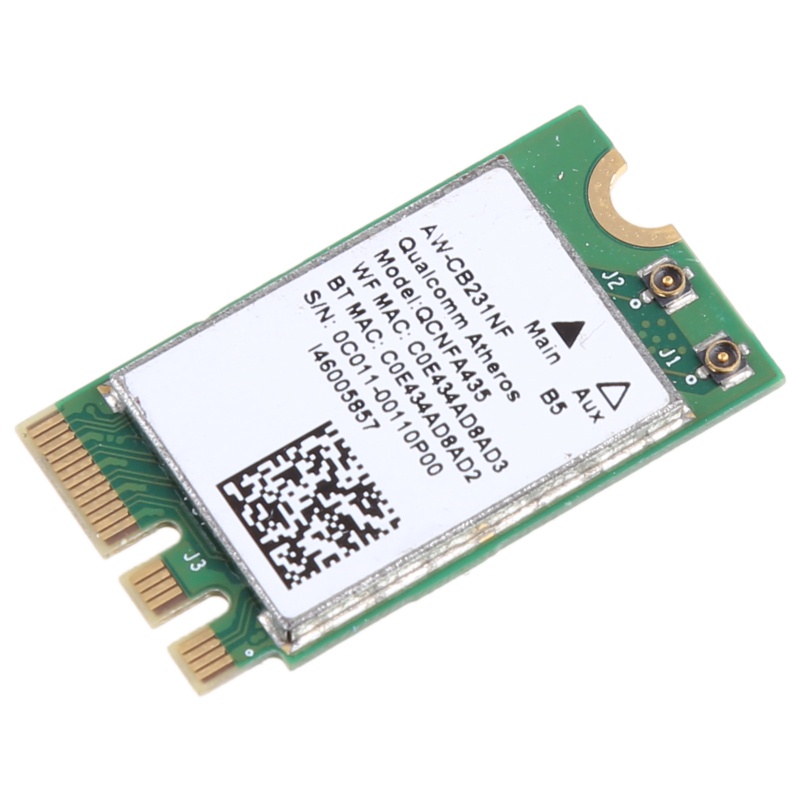 Thiết Bị Chuyển Đổi Không Dây Cho Laptop QCA9377 QCNFA435 802.11AC 2.4G / 5G NGFF WIFI WLAN