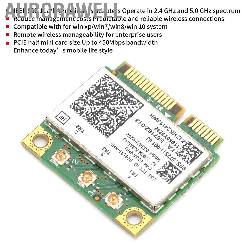 Thiết Bị Kết Nối Mạng Không Dây 450mbps Pci E Wifi 2.4g / 5g Cho Lenovo Frui: 60y3232 6300agn | BigBuy360 - bigbuy360.vn