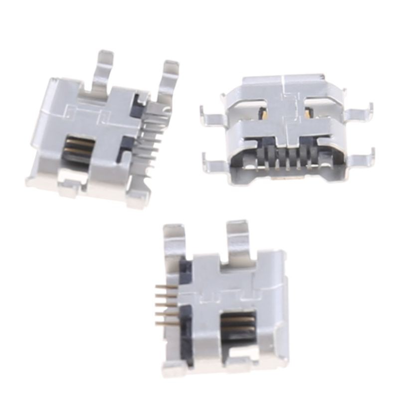 Bộ 10 đầu nối Micro Usb Type B 5 chân 0.72mm cao cấp cho máy tính bảng / điện thoại