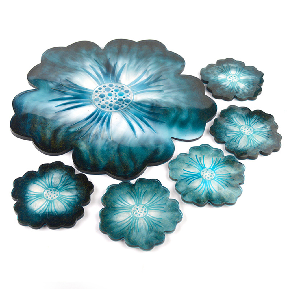 Khuôn Silicone Tạo Hình Làm Đồ Thủ Công Diy Hình Bông Hoa Lớn