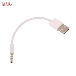 Dây cáp sạc và truyền dữ liệu giắc cắm 3.5mm cổng USB cho Ipod Shuffle 3/4/5