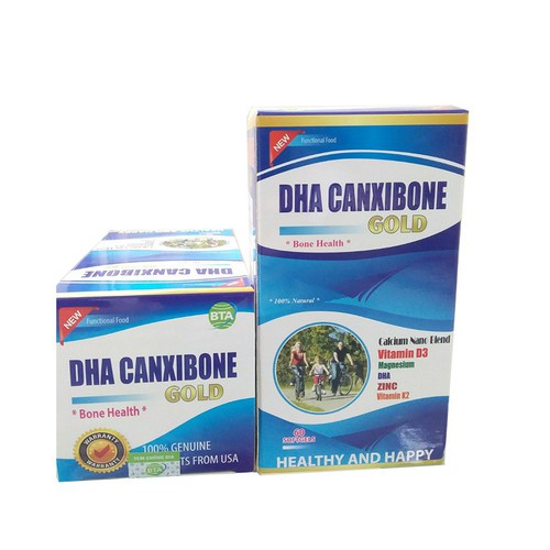 DHA Canxibone Gold-Giúp Phòng Ngừa Loãng Xương Hiệu Quả