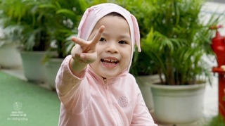 [Thanh lý] Áo chống nắng HRNEE cho bé – Vải lưới thoáng mát, dáng hoodie tai thỏ siêu dễ thương