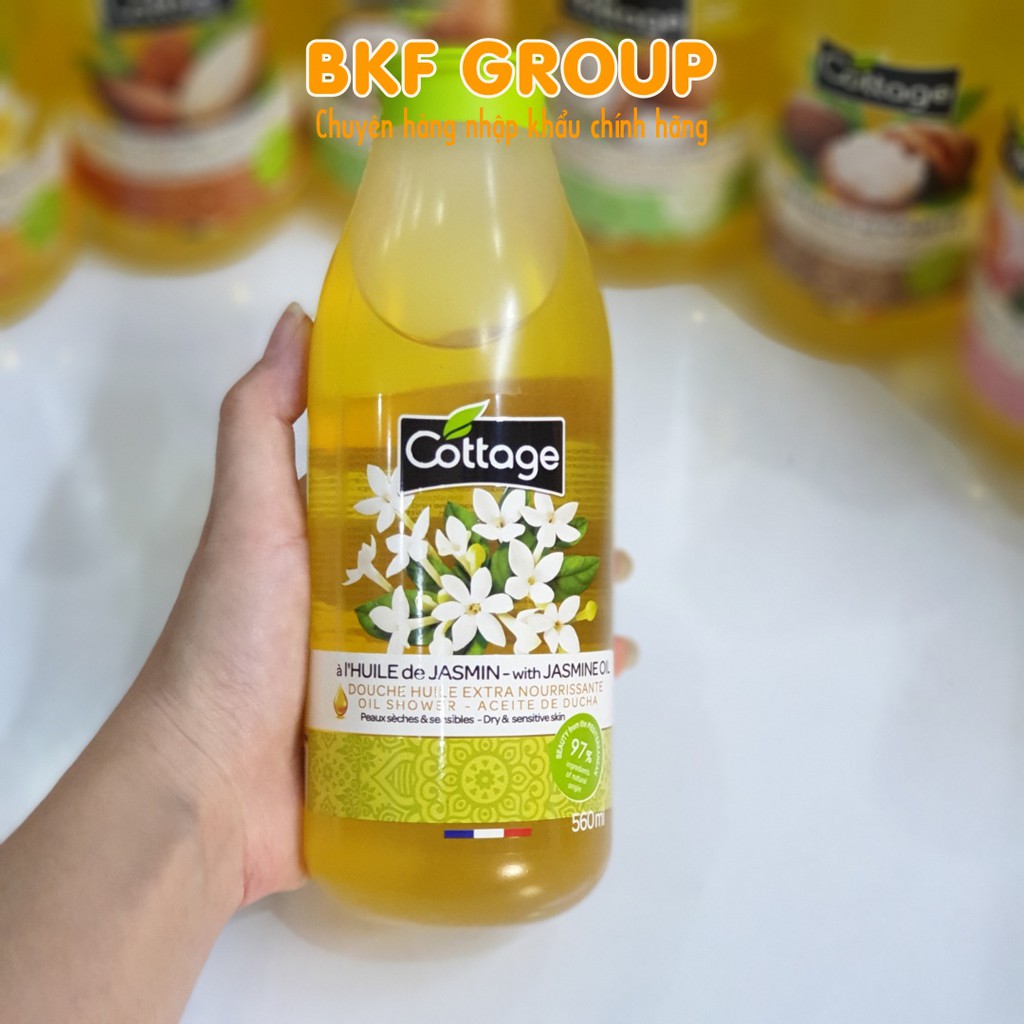 Sữa Tắm COTTAGE Hương Hoa Nhài - Jasmin Oil 560ml