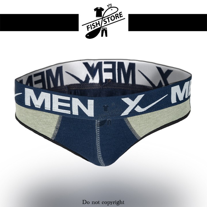 Quần lót nam tam giác 5 CÁI đẹp cotton cao cấp lưng cao FF52C