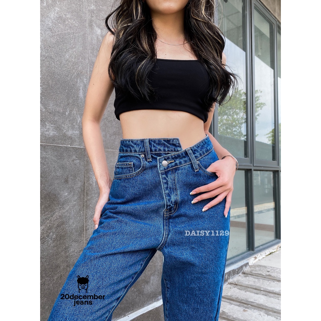 Quần Ống suông DAISY lệch lưng 20decemberjeans mã 1129