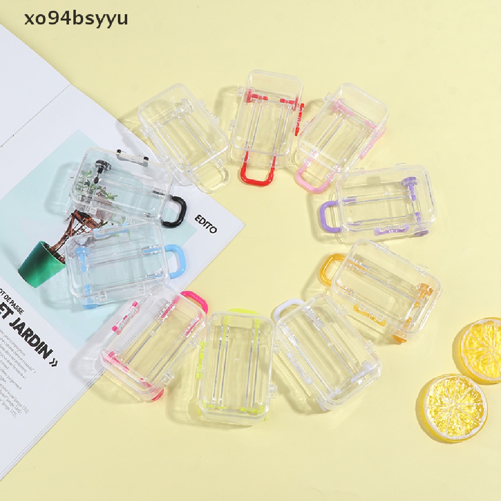 Va Li Đồ Chơi Mini Bằng Nhựa Xo94Bsyu Dành Cho Búp Bê