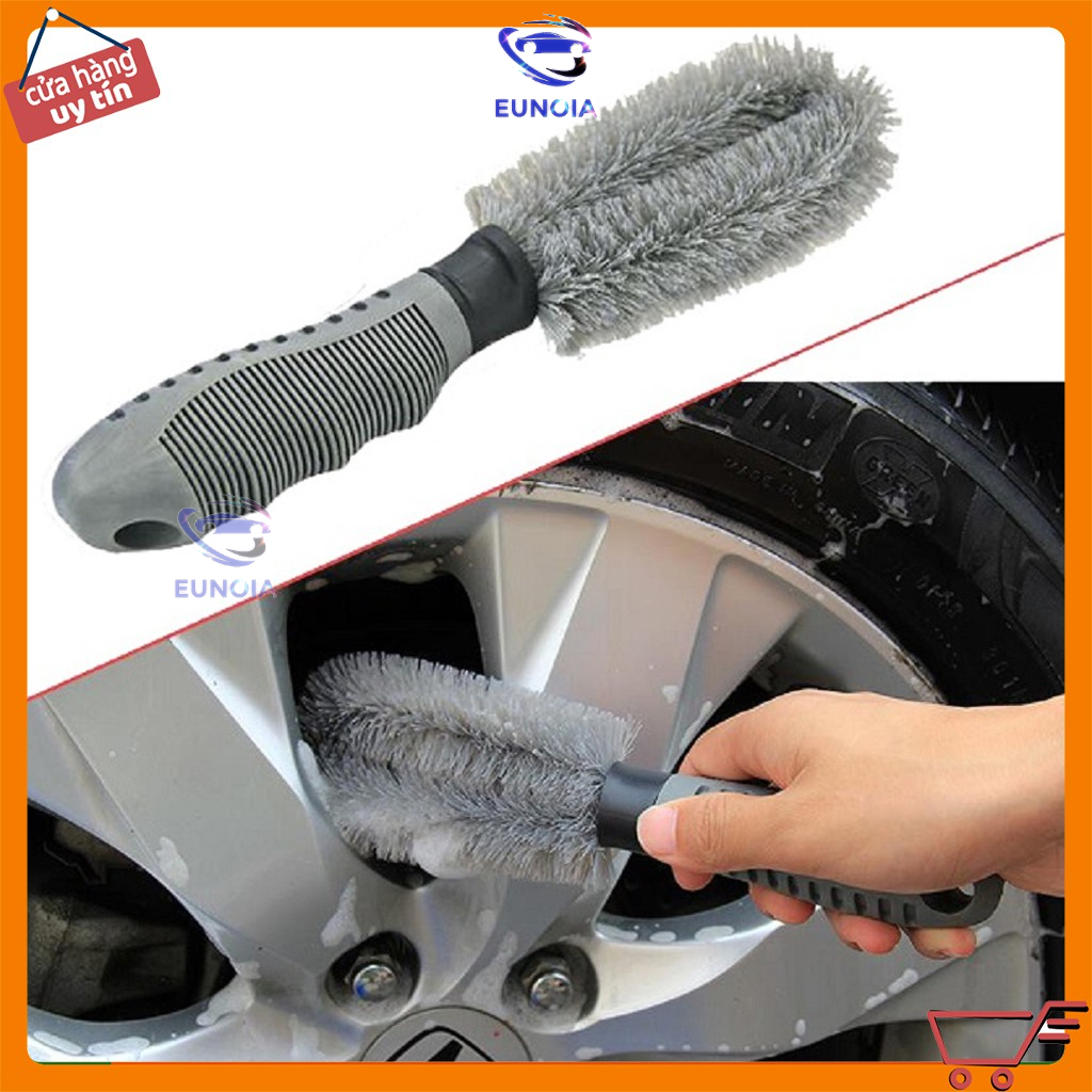 Chổi Cọ Vành Xe Ô Tô Xe Máy, Cọ Lazang, Chổi Cọ Mâm Xe