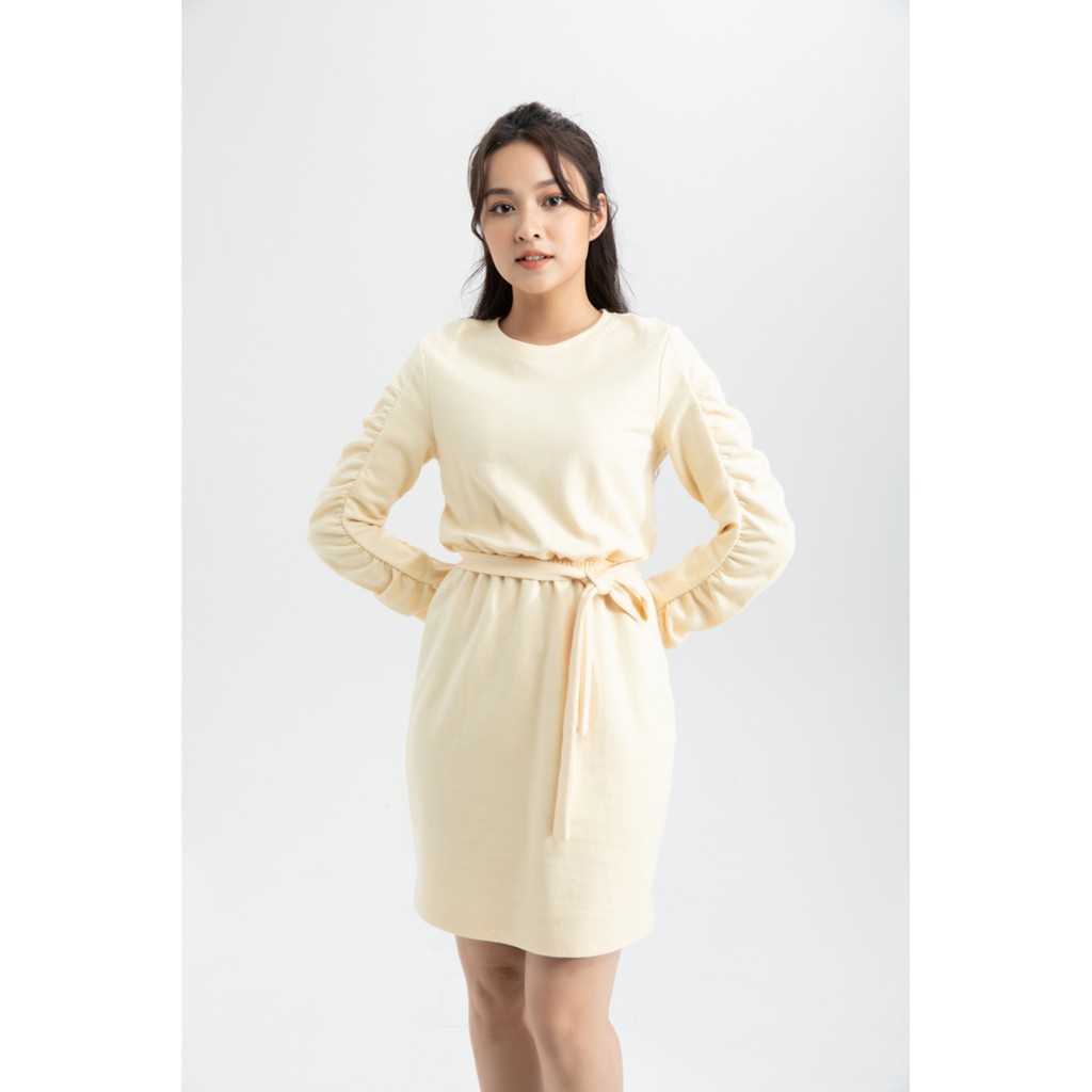Đầm thun tay nhún thiết kế IVY moda MS 42B8332