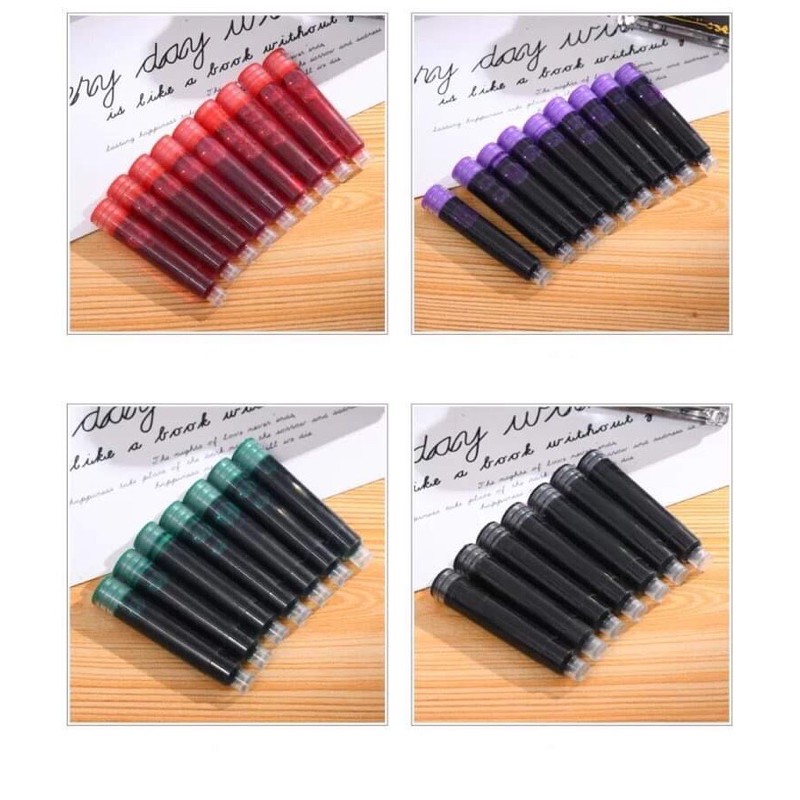 ‍⬛Ống mực học sinh cỡ 2.6mm, mực nước tiểu học