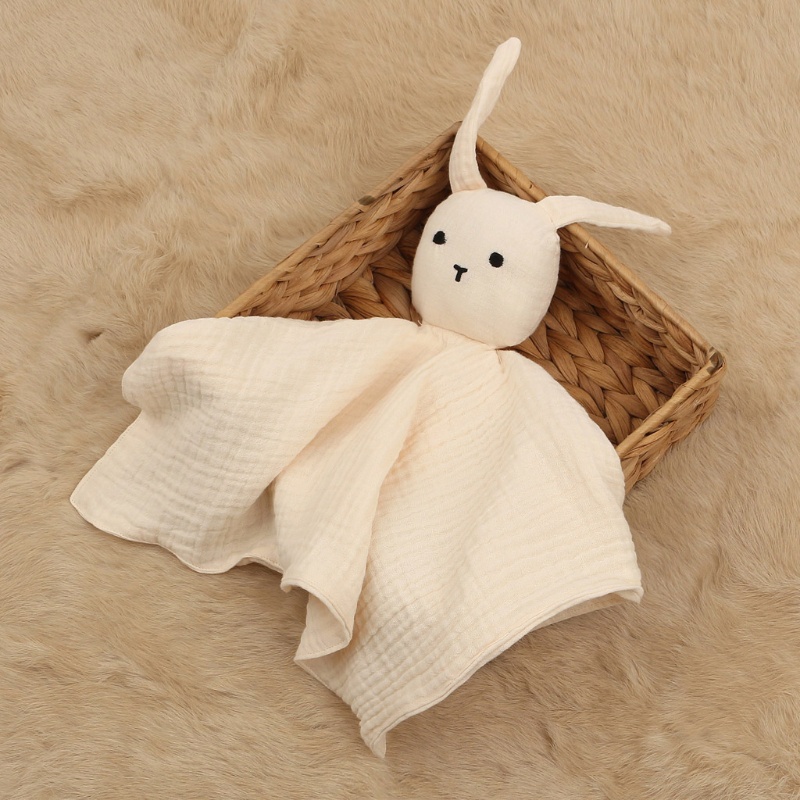 Haha Khăn Cotton Mềm Mại Họa Tiết Động Vật Đáng Yêu Cho Da Nhạy Cảm