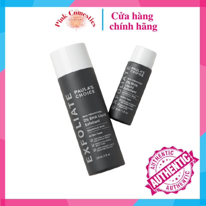 Tẩy Tế Bào Chết Paula's Choice Skin Perfecting 2% BHA Exfoliant 30ml
