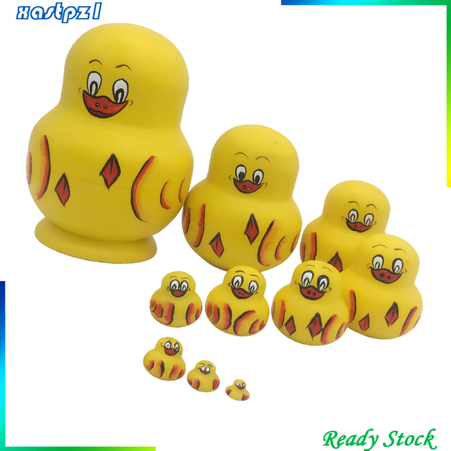 10 Búp Bê Nga Matryoshka Hình Con Vịt