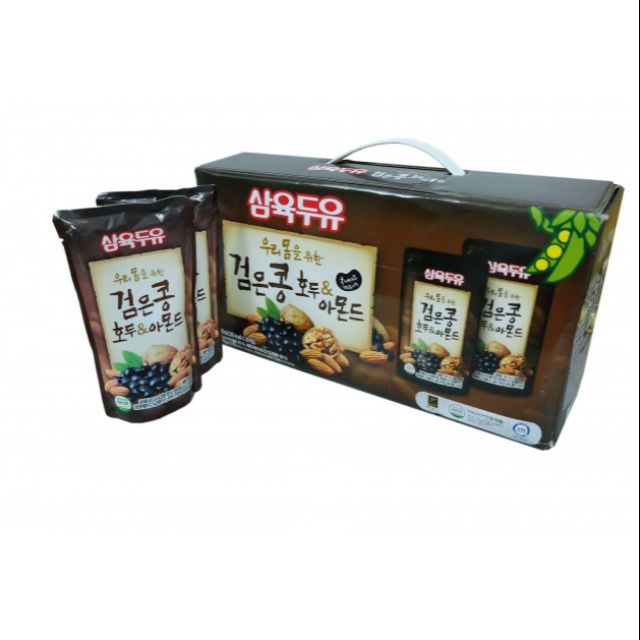 Sữa Đậu đen hạnh nhân óc chó 190ml.