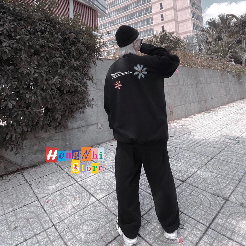 QUẦN JOGGER THUN DÀI DÂY RÚT LAI MÀU ĐEN LONG BASIC PANT - JOGGER DÂY RÚT UNISEX - MM | BigBuy360 - bigbuy360.vn