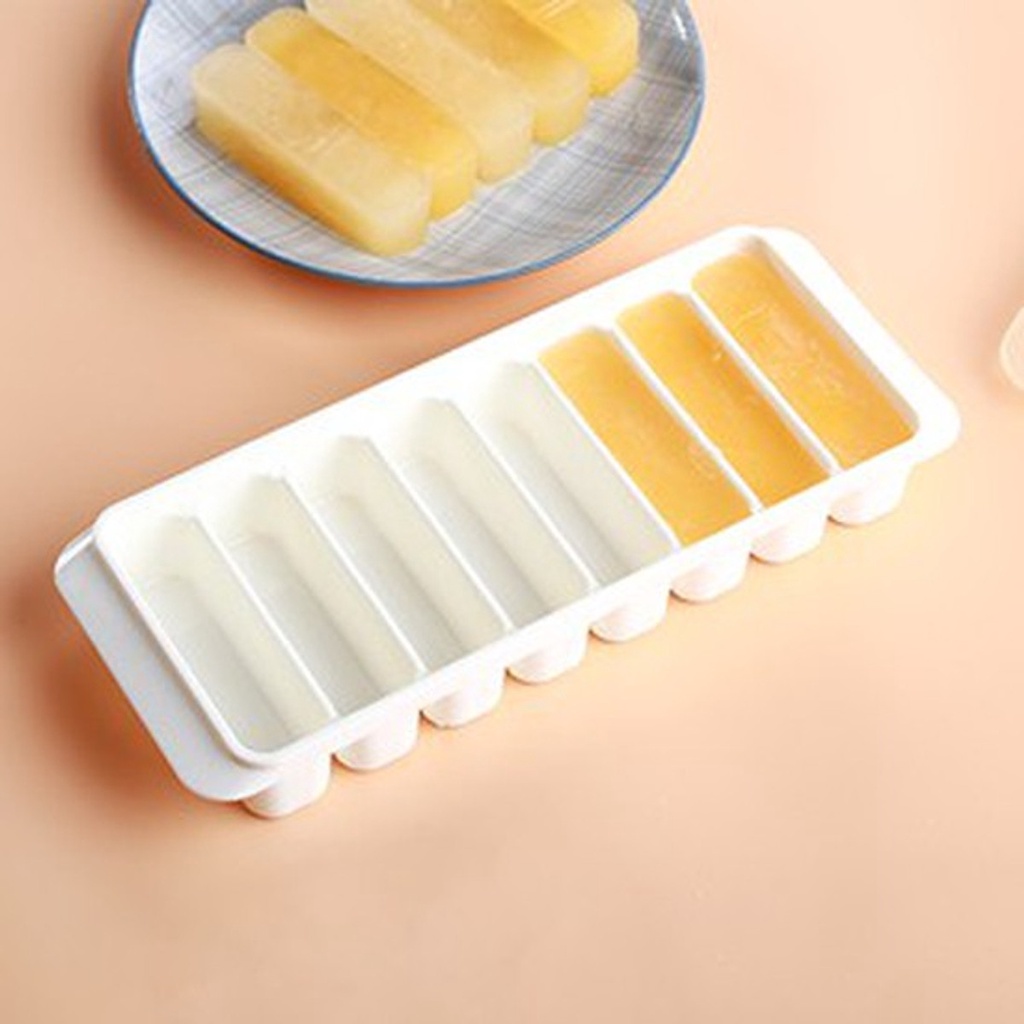 Khay Trữ Đồ Ăn Dặm Cho Bé Có Nắp Trữ Thức Ăn Nước Dashi Nhật Bản Tiện Dụng Dễ Bảo Quản