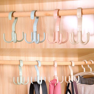 Móc Treo Đồ 4 cạnh Treo Đồ Tiện ích MINISHOP H004