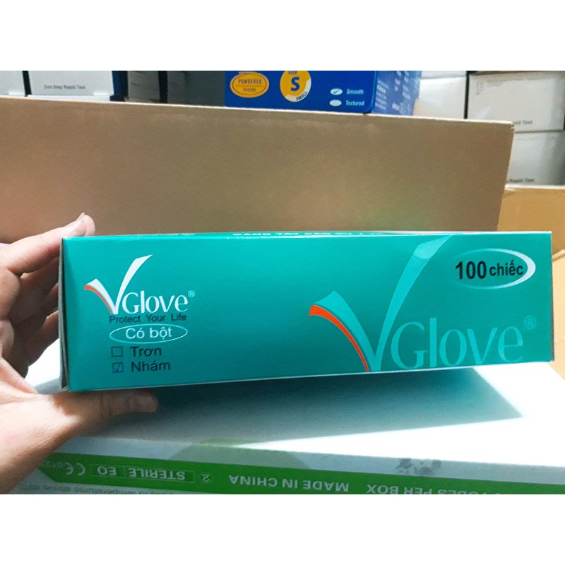 Găng tay y tế có bột VGlove