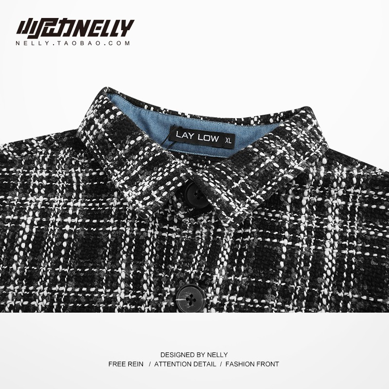 Áo sơ mi dài tay kẻ sọc Có Túi