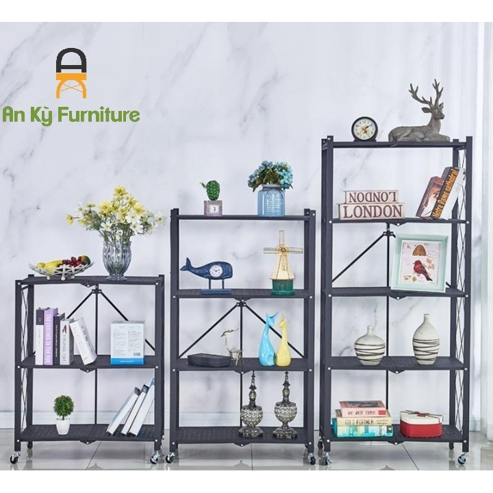 Kệ xếp di động đa năng thép carbon không gỉ AK345