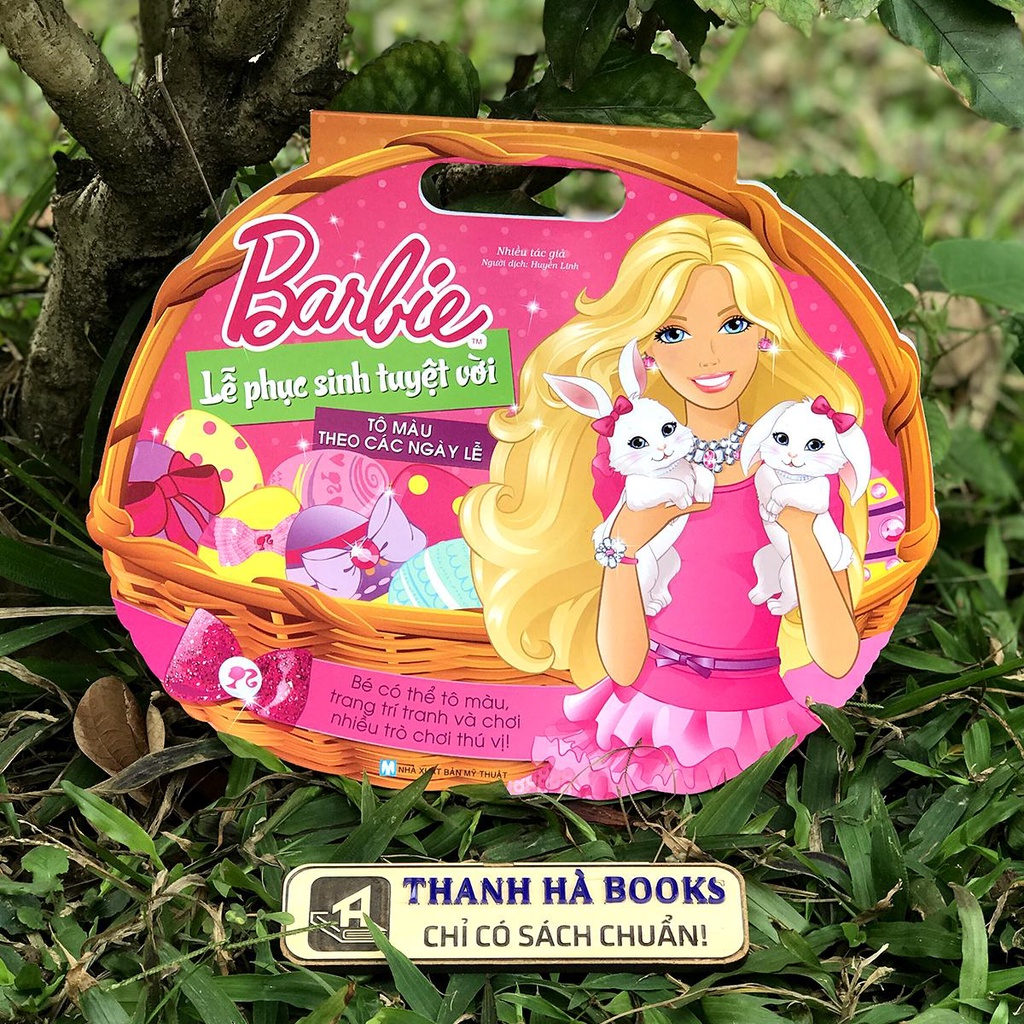 Sách - Tô Màu Theo Các Ngày Lễ - Barbie Lễ Phục Sinh Tuyệt Vời
