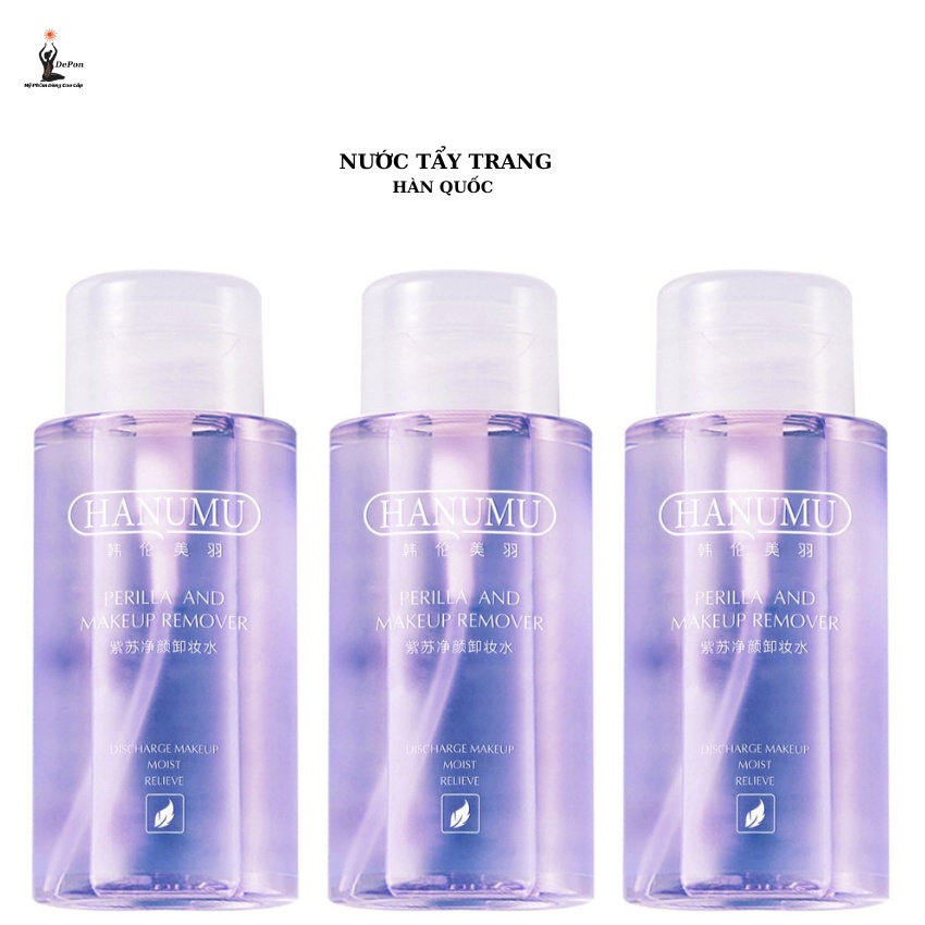 Nước Tẩy Trang Hanumu Tẩy Trang Điểm Dịu Nhẹ Làm Sạch Trang Điểm Vượt Trội