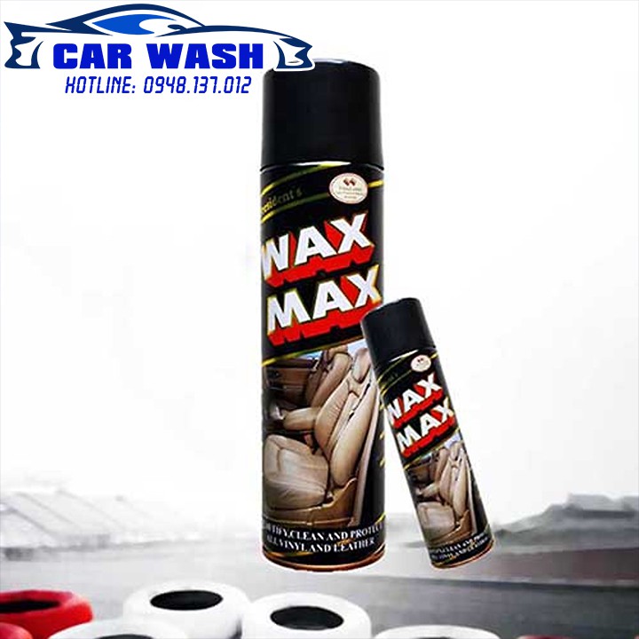 Bình xịt dưỡng bóng và làm sạch nội thất Wax Max 500 ml