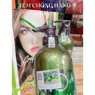Bộ Dầu Gội và Xả Bưởi Grape Fruit VALERT (850ml x 2 chai)