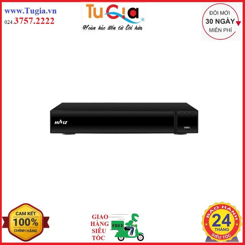 Đầu ghi hình 4 kênh, hỗ trợ camera HI-6204M1 - Hàng chính hãng