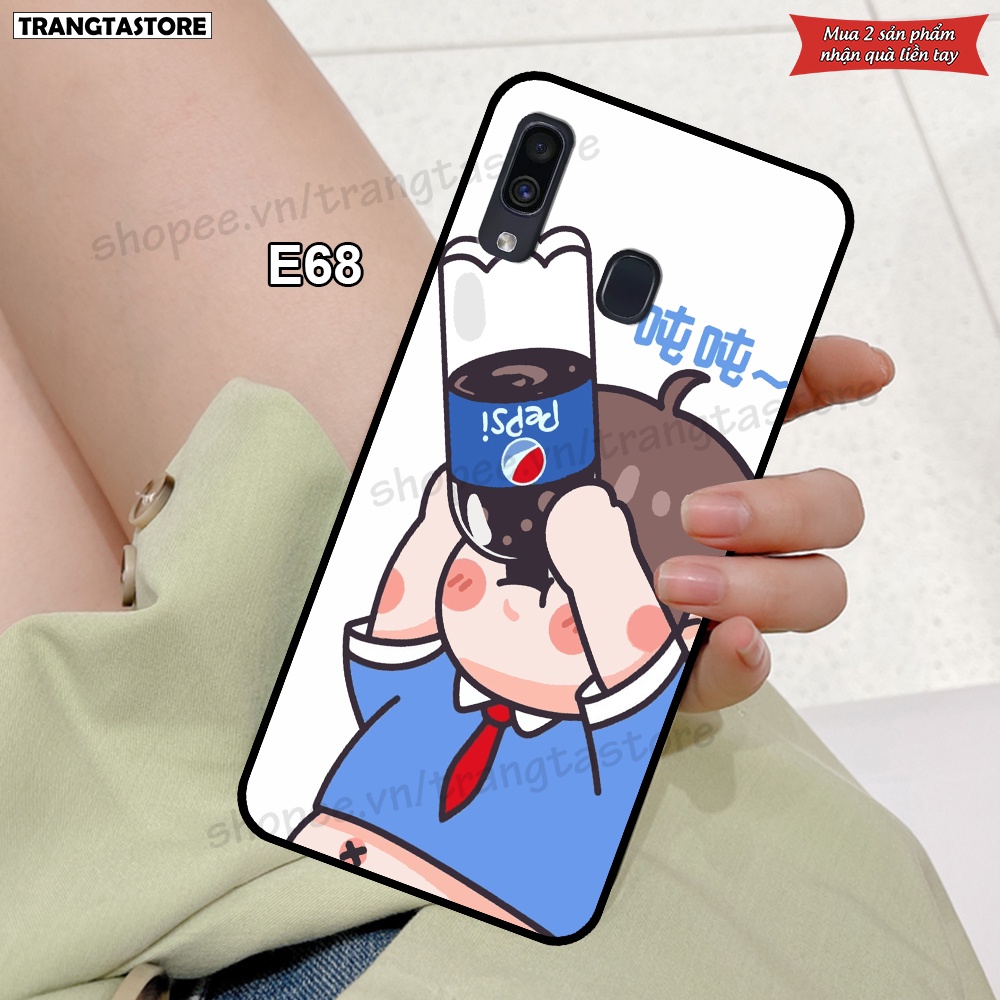 Ốp lưng in hình Samsung A20 - A30 - M20 ngỗ nghĩnh- dễ thương
