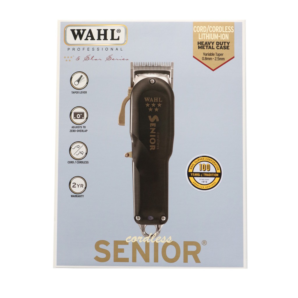 Tông đơ cắt fade/khung WAHL Senior (chính hãng Phú Lộc Int phân phối)