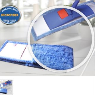 COMBO bộ lau nhà Siêu sạch 50cm kiểu cài và tấm lau thay thế-HI013A
