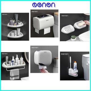 Mua Bộ phụ kiện phòng tắm thông minh OENON  đồ dùng nhà tắm dán tường gạch men- OENON