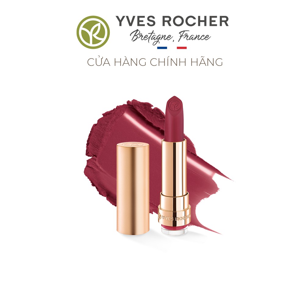 Son Lì Yves Rocher Grand Rouge Matte Lipstick - 152 Mauve – 3,7g