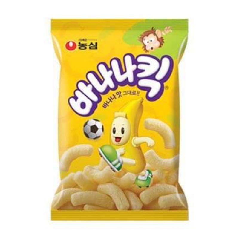 Snack Nongshim các vị chuối, hành, khoai lang